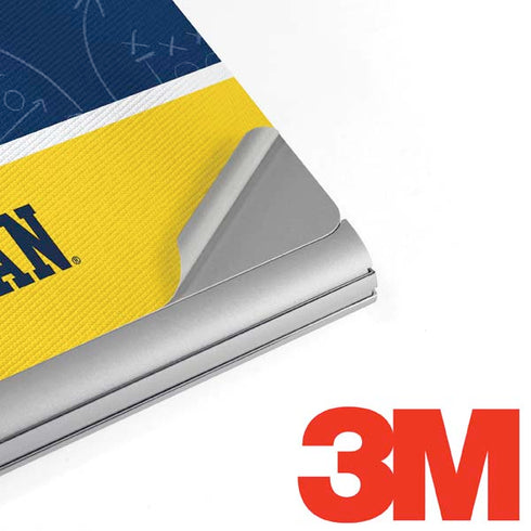 University of Michigan Jersey Split Surface Book 2 15in Skin